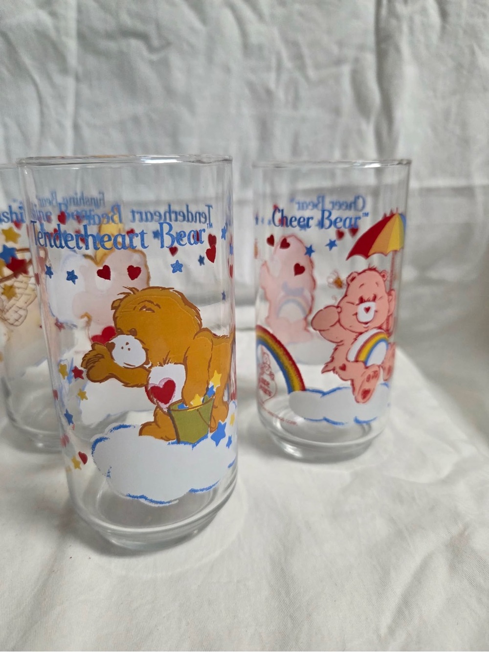 Care Bears Drinking Glasses Set of 6 - Picture 3 of 8